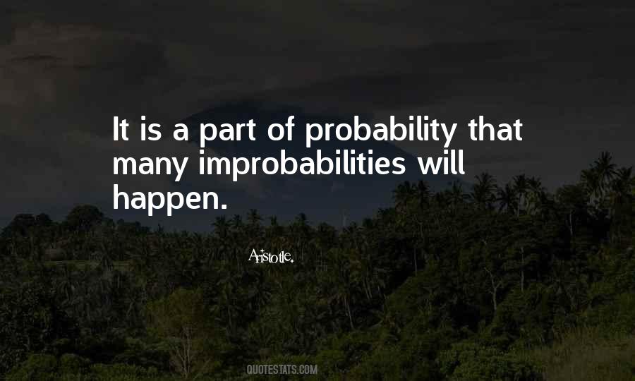 Improbabilities Quotes #1257159