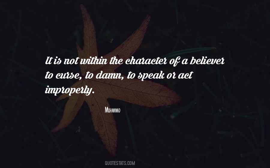 Improperly Quotes #811408