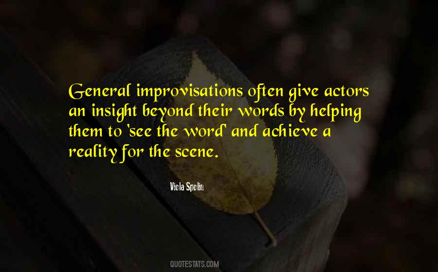 Improvisations Quotes #589302