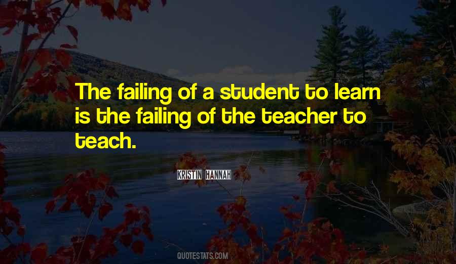 Quotes About Failing To Learn #1339401