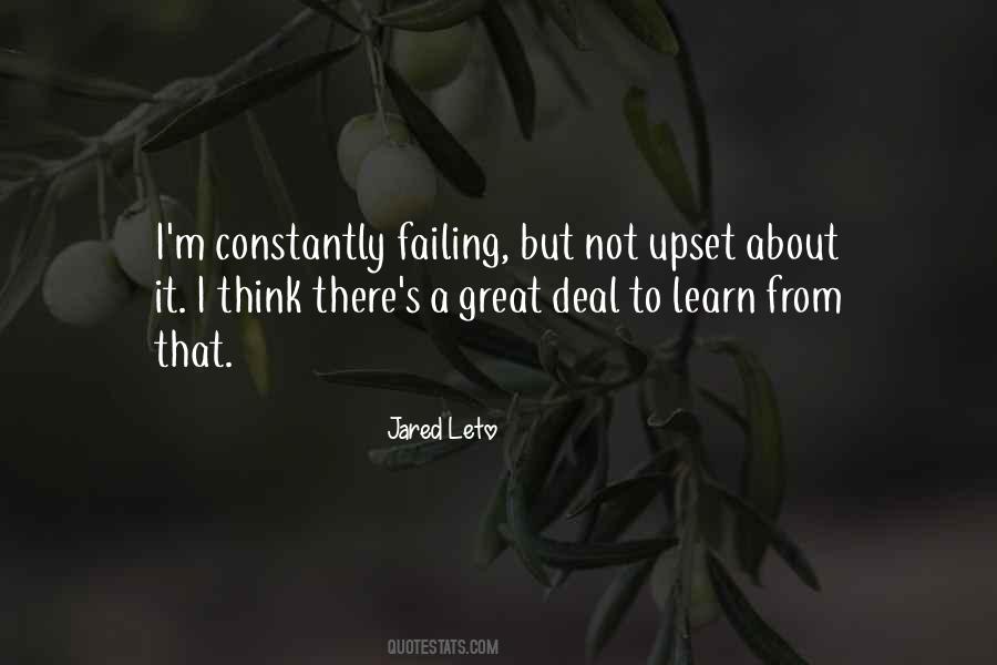 Quotes About Failing To Learn #1876912