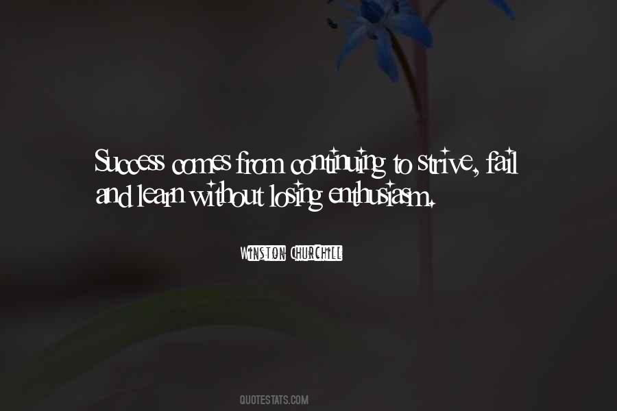 Quotes About Failing To Learn #450050