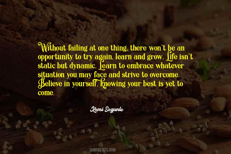 Quotes About Failing To Learn #523929