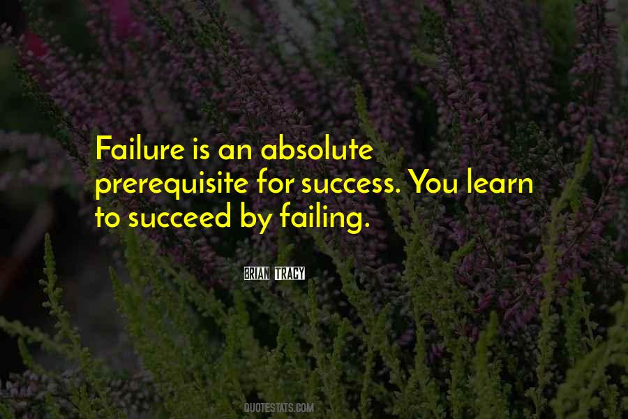 Quotes About Failing To Learn #585143
