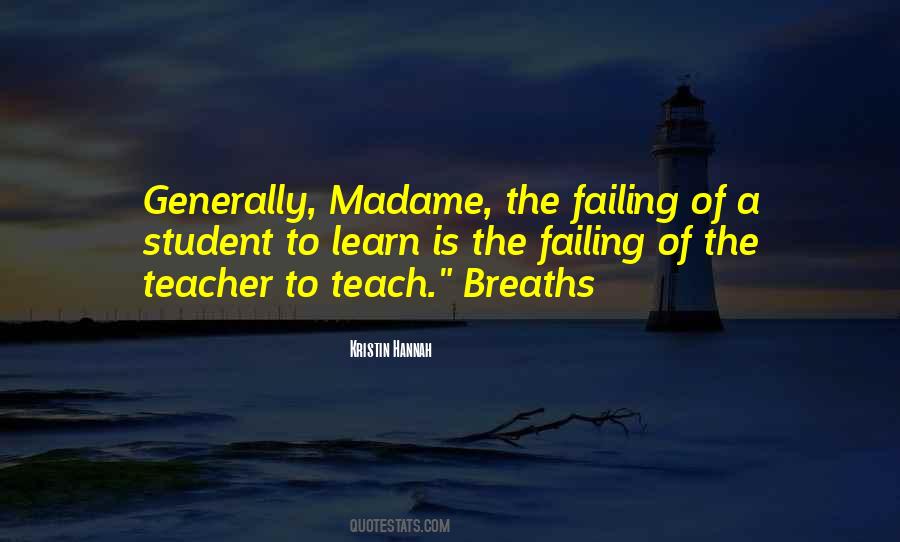 Quotes About Failing To Learn #810839