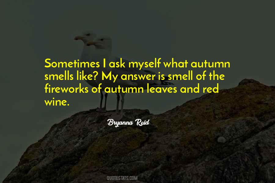 Quotes About Autumn And Wine #1850598