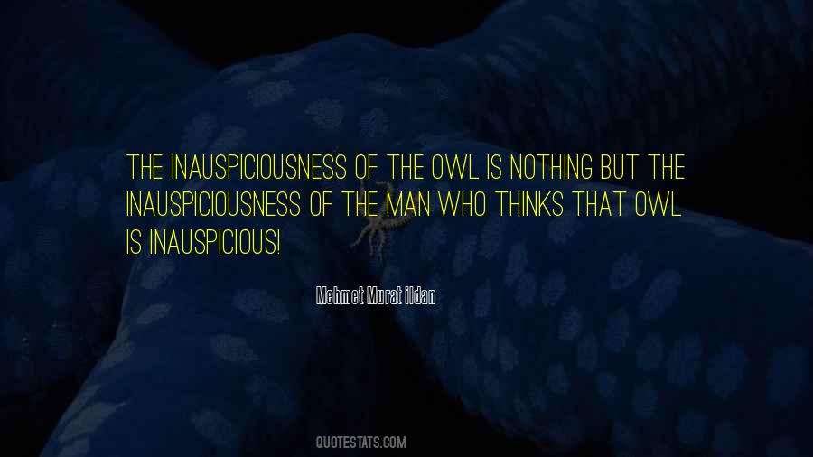 Inauspiciousness Quotes #1341340