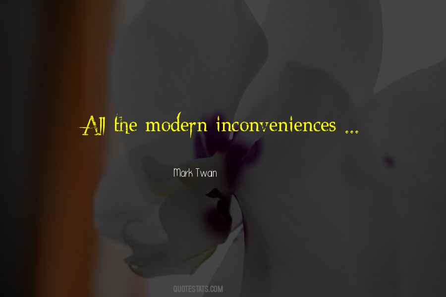 Inconveniences Quotes #718591