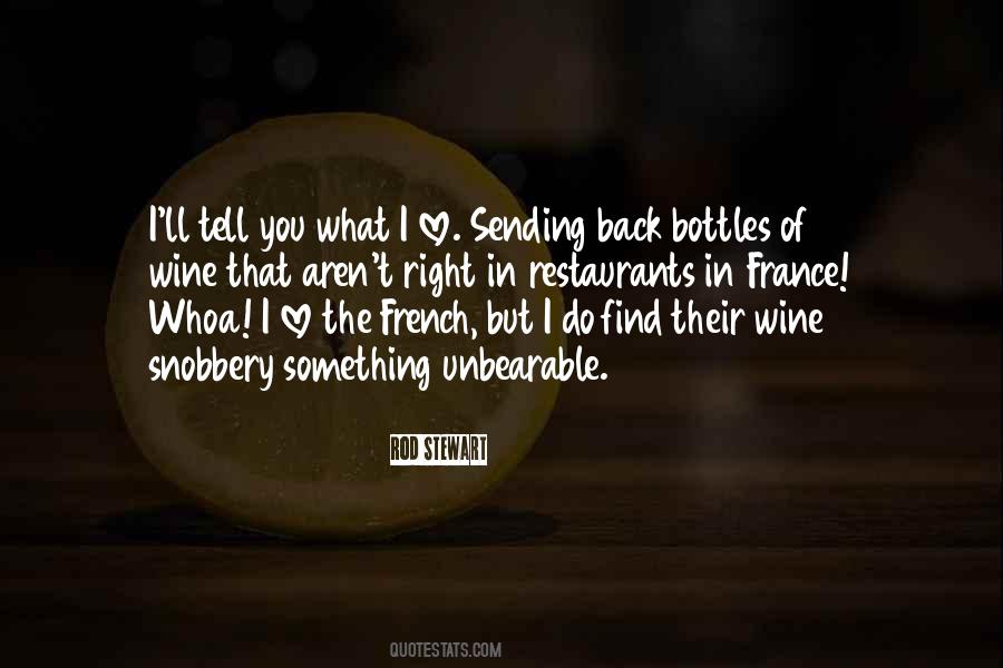 Quotes About Bottles #1829260