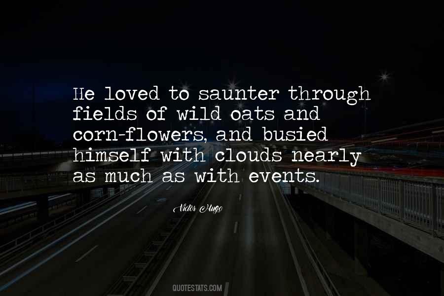Quotes About Fields Of Flowers #832170