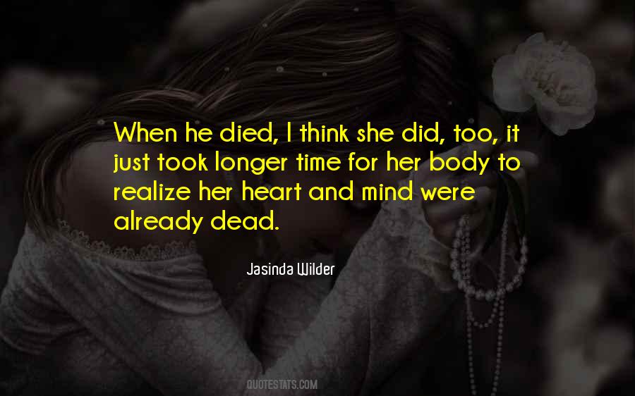 Quotes About She Realize #552886