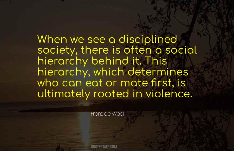 Quotes About Social Hierarchy #1011052