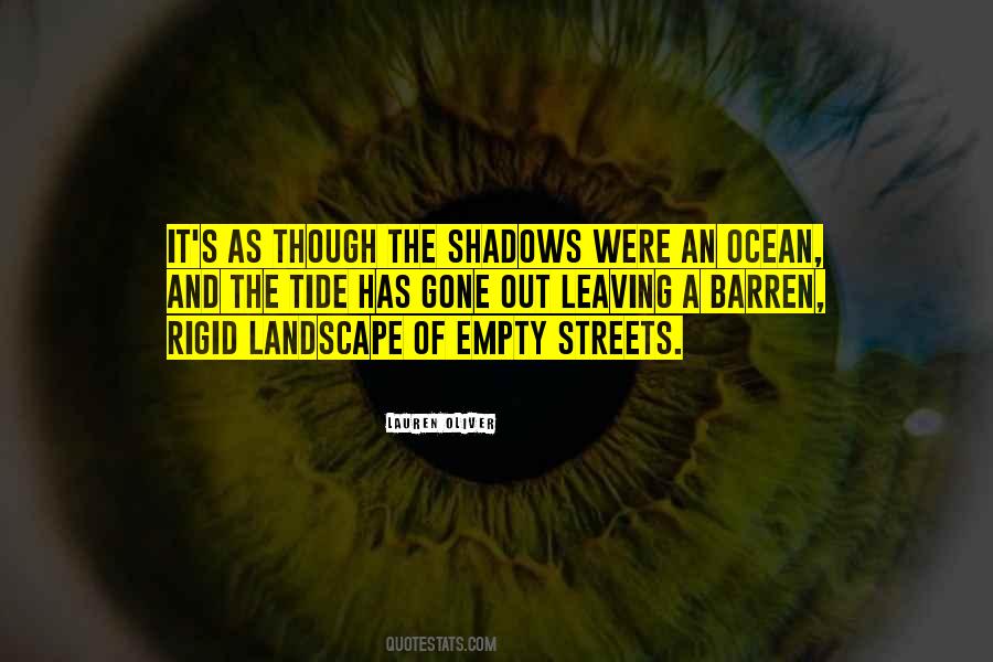 Quotes About Empty Streets #1071726