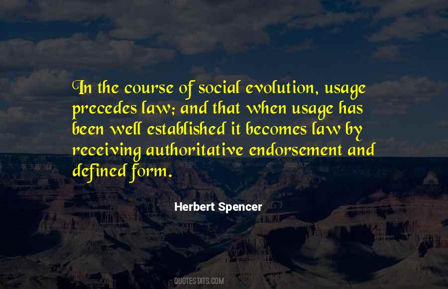Quotes About Social Evolution #1035534