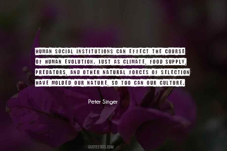 Quotes About Social Evolution #1226791