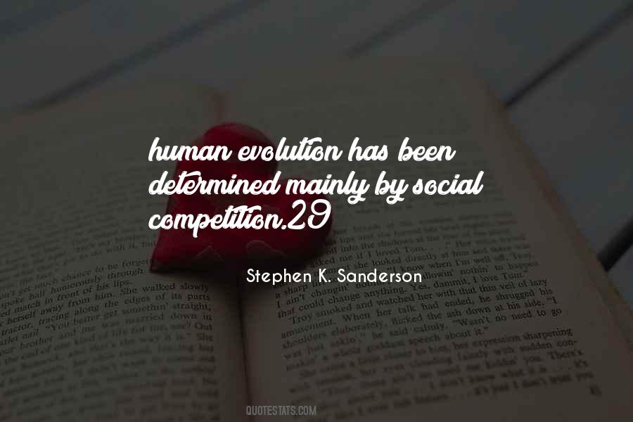Quotes About Social Evolution #1273653