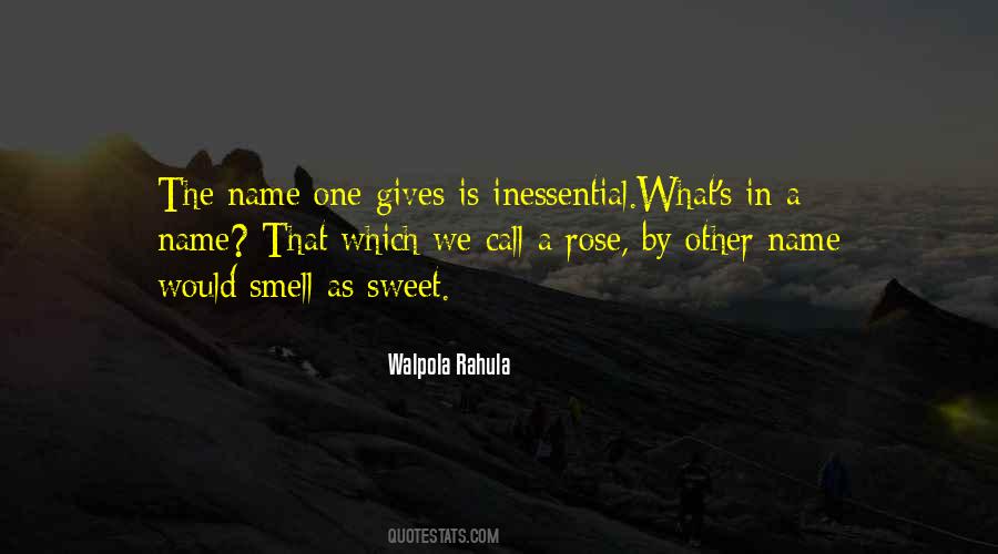Inessential Quotes #894578