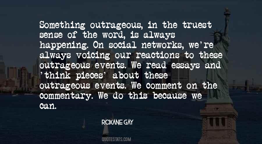 Quotes About Social Events #1315952