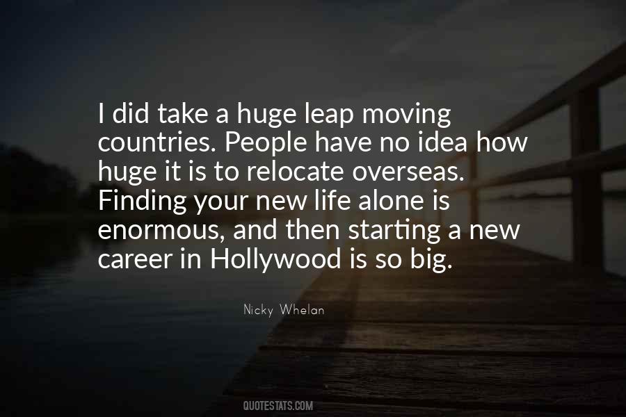 Quotes About Moving Countries #920551