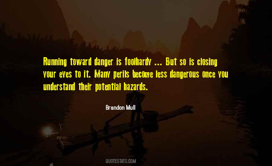 Quotes About Running From Danger #1639916