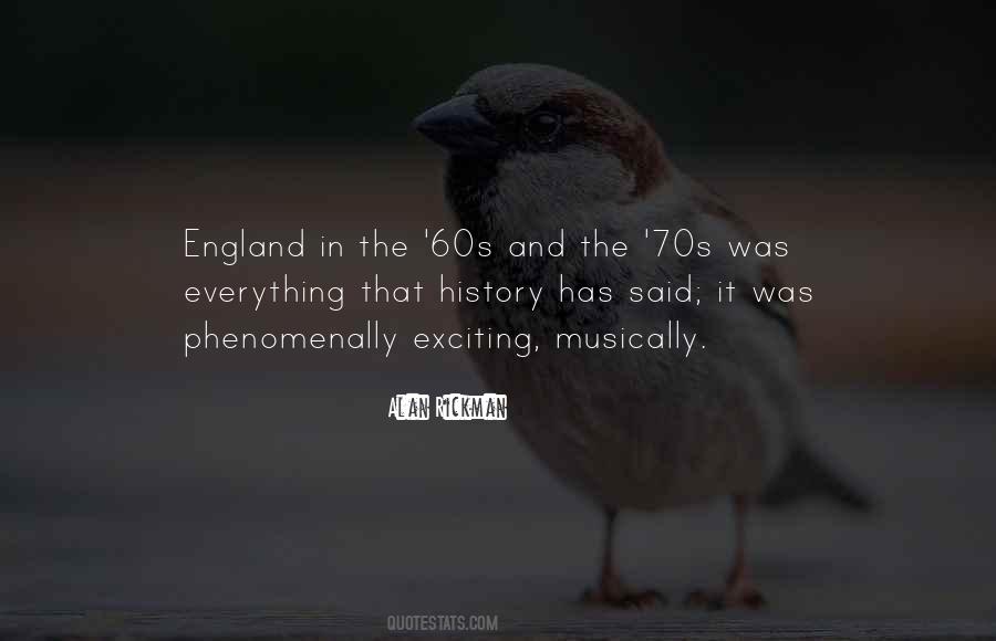 Quotes About The 60s And 70s #422105