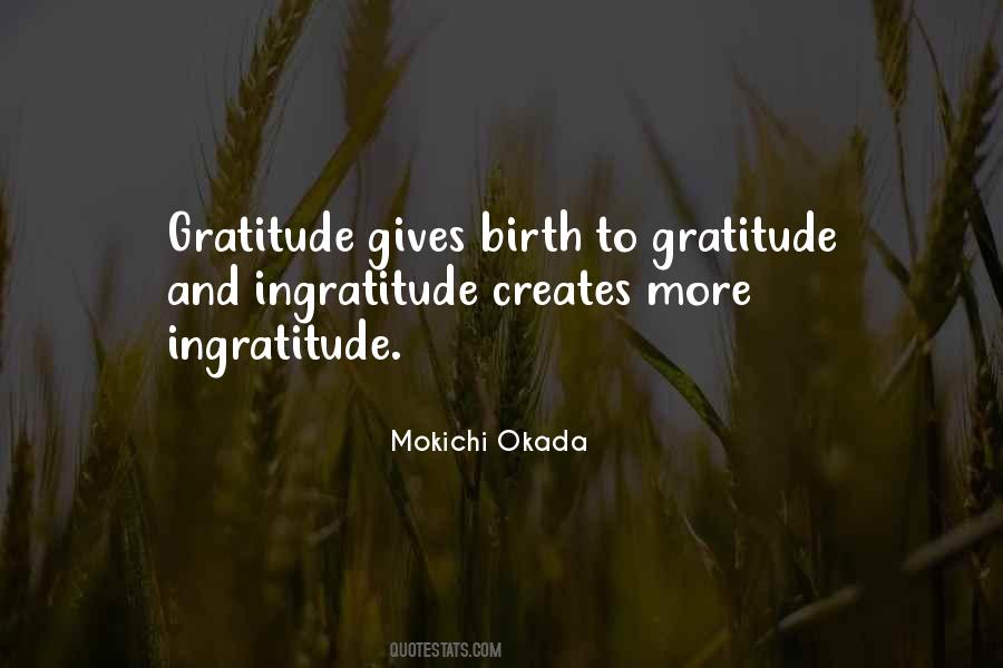 Ingratitude's Quotes #825907