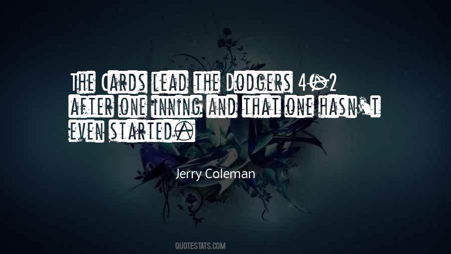 Inning Quotes #166724