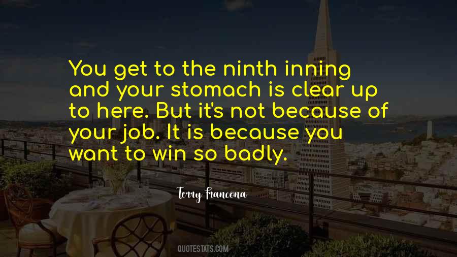 Inning Quotes #88553
