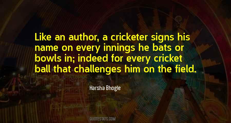 Innings Quotes #621238
