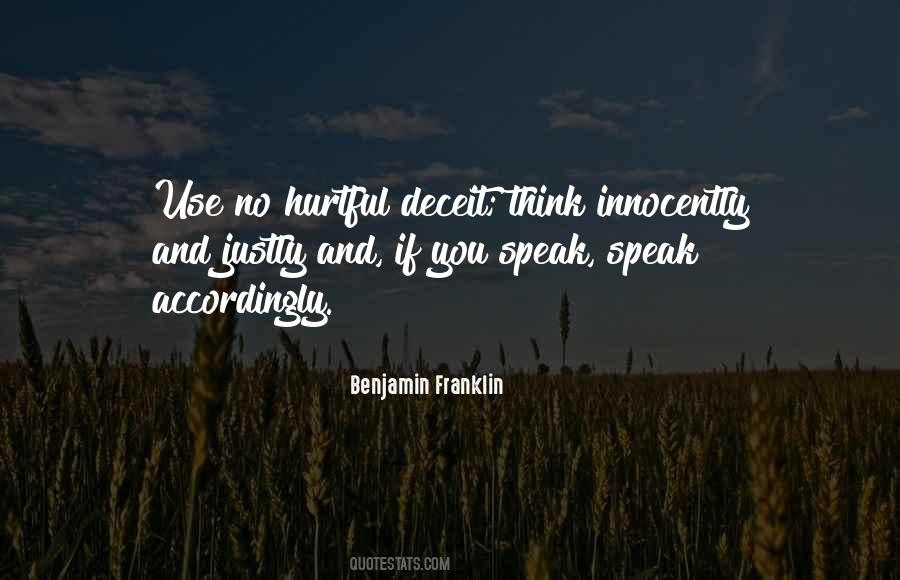 Innocently Quotes #160568