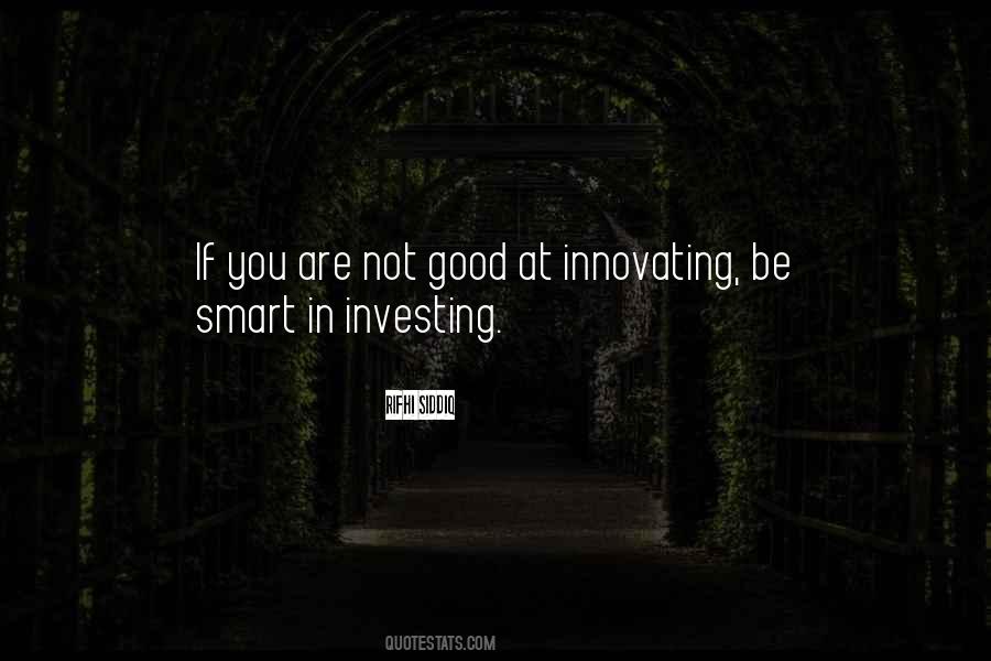 Innovating Quotes #1414459