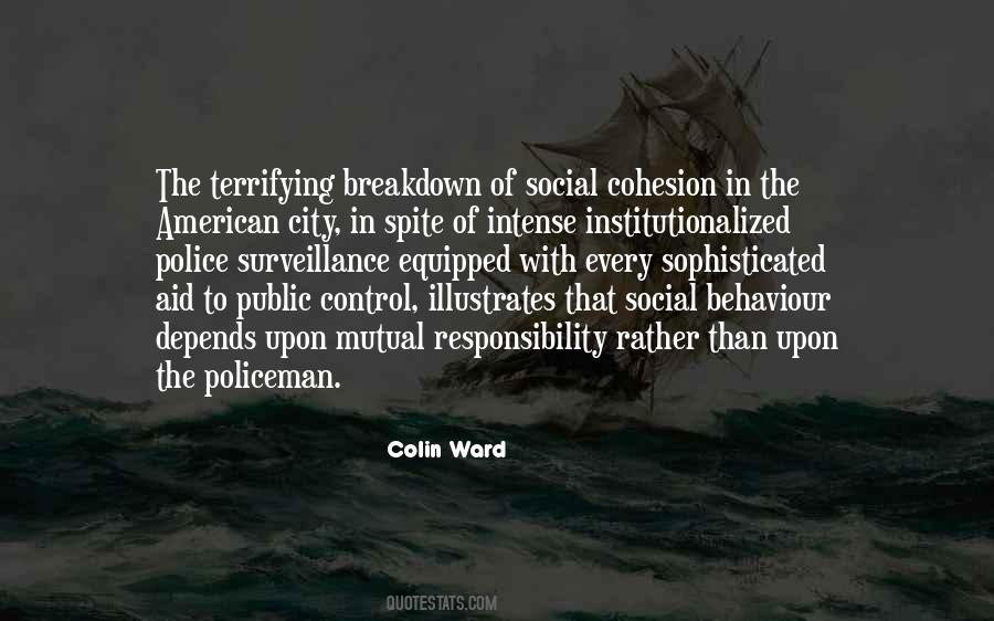 Quotes About Social Cohesion #213399