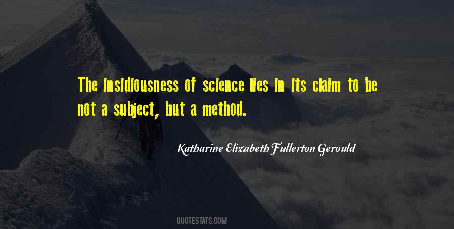 Insidiousness Quotes #433153