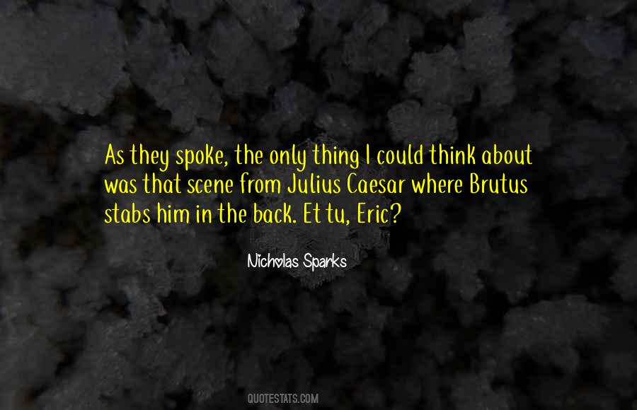 Quotes About Caesar And Brutus #706484