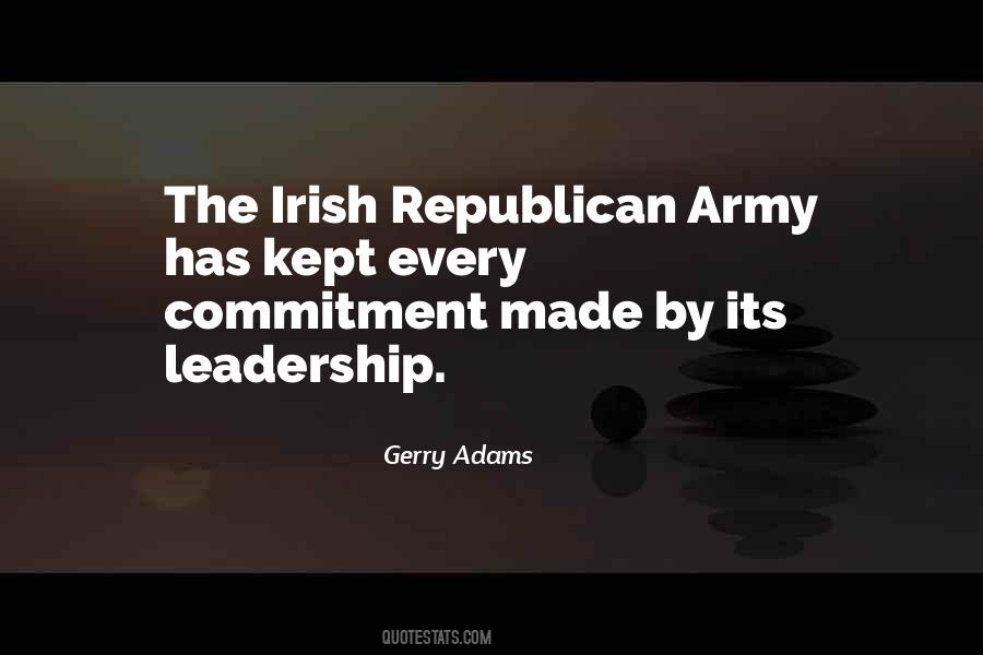Quotes About Army Leadership #184660