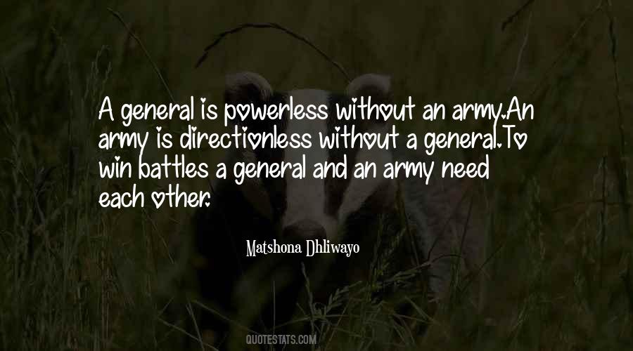 Quotes About Army Leadership #229696