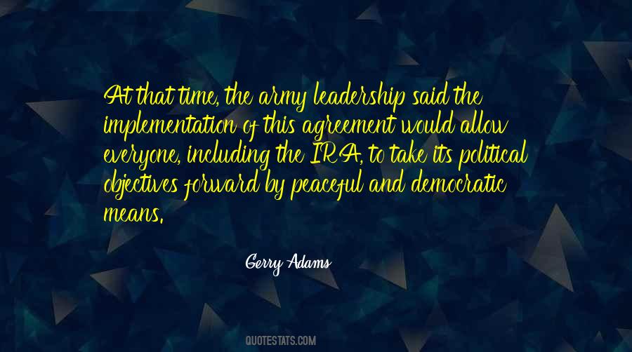 Quotes About Army Leadership #5563
