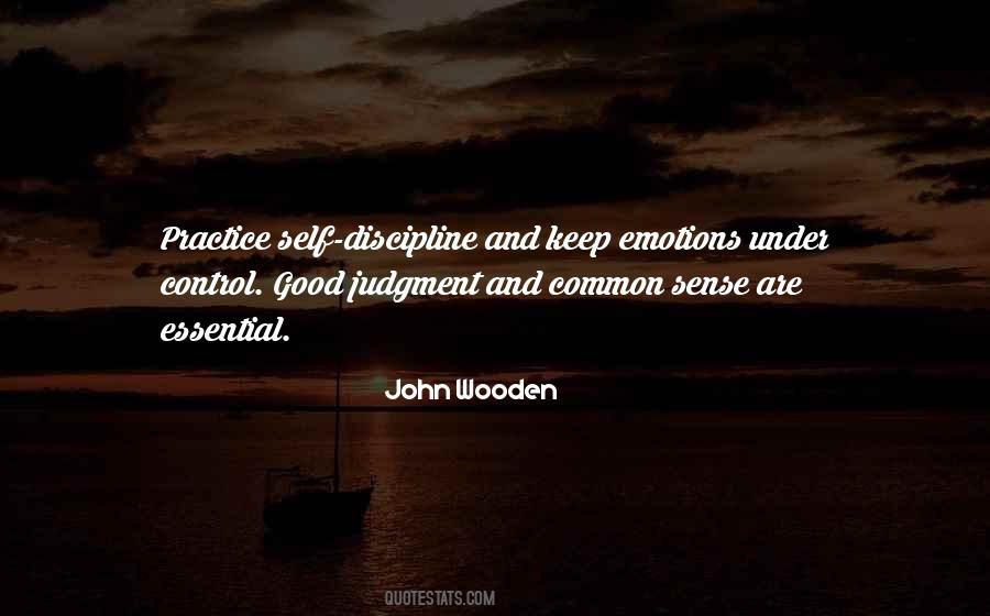 Quotes About Self Control And Discipline #138774