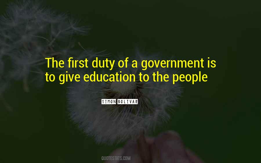 Quotes About Education First #192083