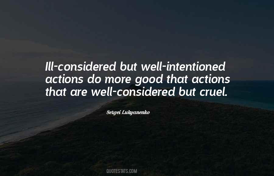 Intentioned Quotes #1110091