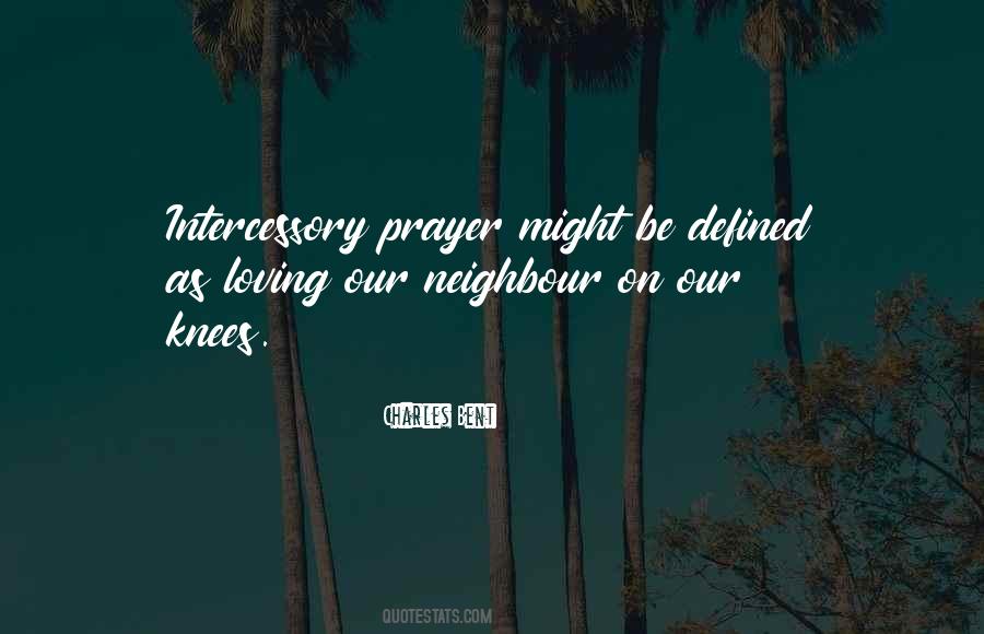 Intercessory Quotes #327609