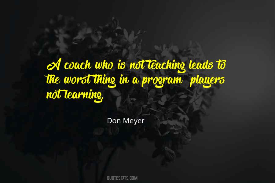 Quotes About A Coach #1015360