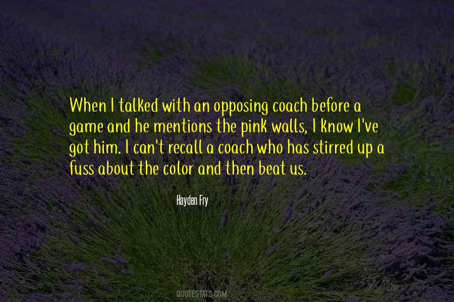 Quotes About A Coach #1134268
