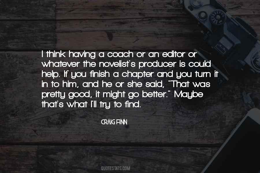 Quotes About A Coach #1378551