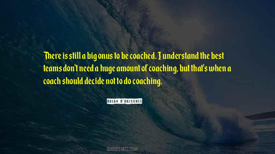 Quotes About A Coach #1711212