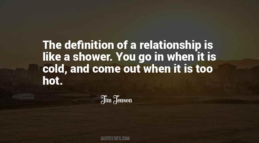 Quotes About Cold Relationship #1751249