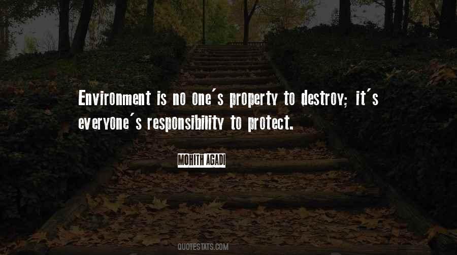 Quotes About Environment Pollution #395432
