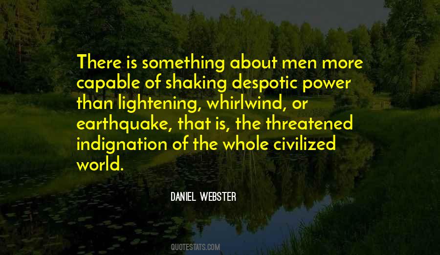 Quotes About Shaking The World #1401812