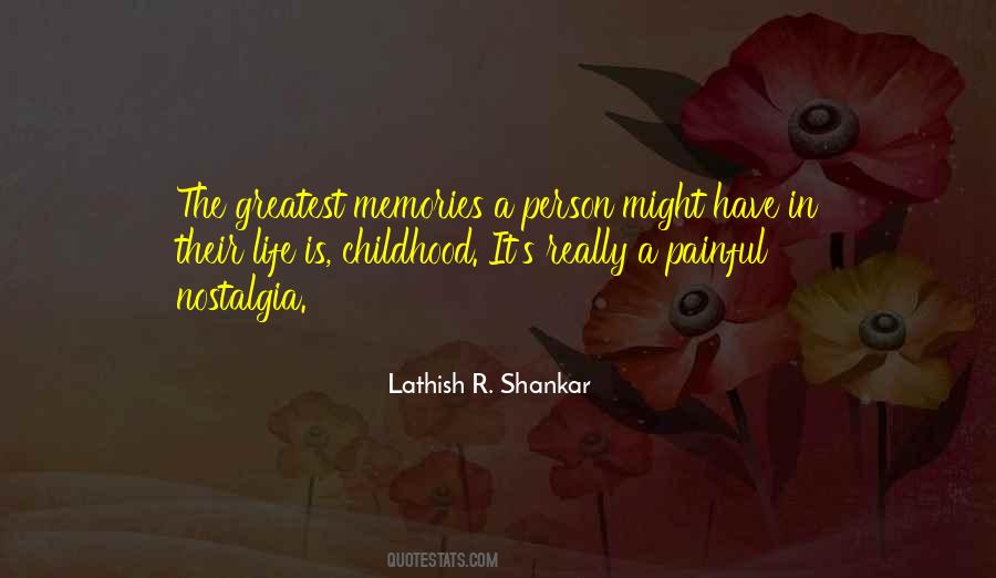 Quotes About Painful Memories #1617929
