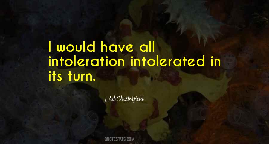 Intoleration Quotes #515015